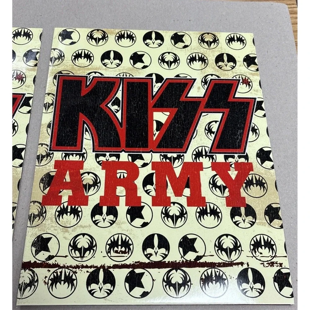 Kiss Army, AC/DC Black Ice Portfolio Folders Lot New 2010 Live Nation School